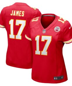 Women's Nike Richie James Red Kansas City Chiefs Game Jersey