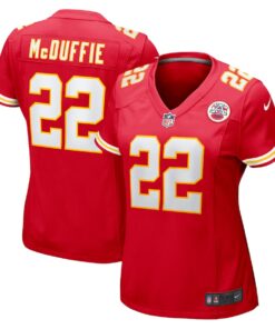 Women's Nike Trent McDuffie Red Kansas City Chiefs Game Jersey