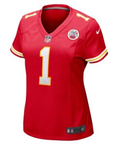 Women's Nike Xavier Worthy Red Kansas City Chiefs Game Jersey