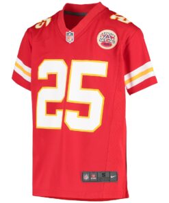 Youth Nike Clyde Edwards-Helaire Red Kansas City Chiefs Game Jersey